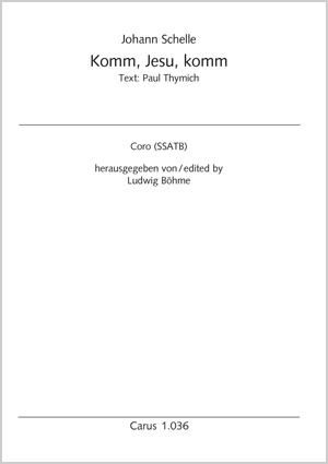 Komm, Jesu, komm Score