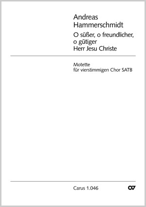 O süßer, o freundlicher Partitur