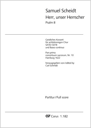 Herr, unser Herrscher Partition