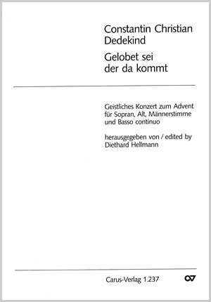 Gelobet sei, der da kommt Score