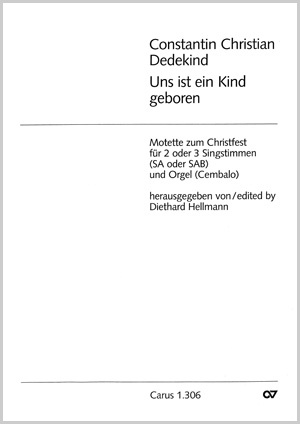 Uns ist ein Kind geboren Score