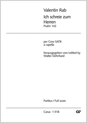 Valentin Rab: Ich schreie zum Herren - Noten | Carus-Verlag