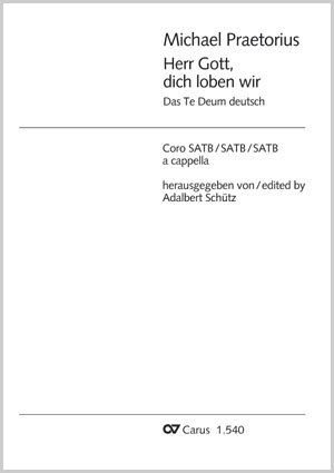 Michael Praetorius: Te Deum - Noten | Carus-Verlag
