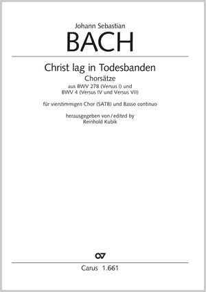 Christ lay in death's cold prison Score