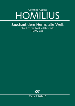 Thumbnail: Gottfried August Homilius: Jauchzet dem Herrn, alle Welt