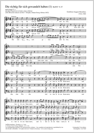 Die richtig für sich gewandelt haben (1) & Gott ist getreu Score