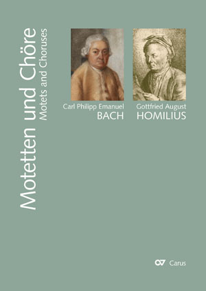 Thumbnail: Carl Philipp Emanuel Bach und Gottfried August Homilius. Motetten und Chöre