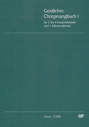 Thumbnail: Geistliches Chorgesangbuch, Bd. 1