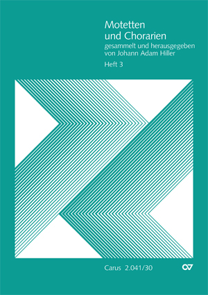 Motetten und Chorarien, Heft 3 - Sheet music | Carus-Verlag