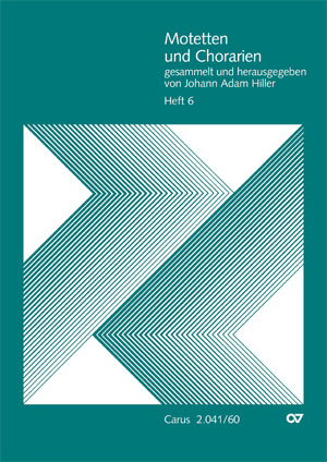 Motetten und Chorarien, Heft 6 - Noten | Carus-Verlag