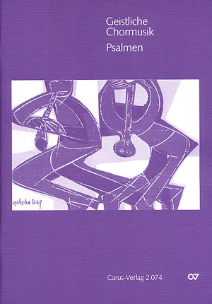 Geistliche Chormusik: Psalmen Chorbuch
