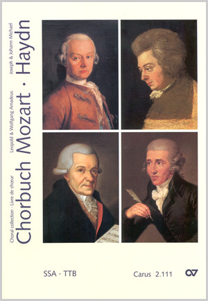 Thumbnail: Chorbuch Mozart/Haydn I (geistliche Werke SSA / TTB)