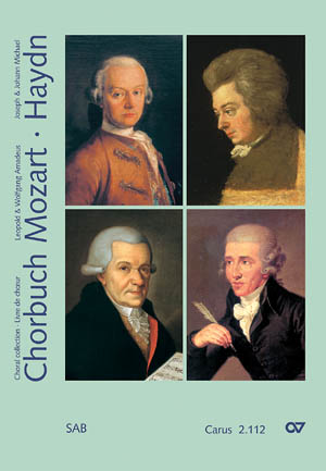 Thumbnail: Chorbuch Mozart/Haydn II (geistliche Werke SAB)