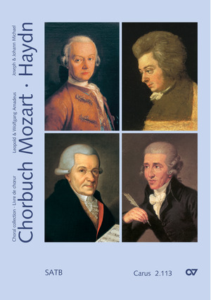Thumbnail: Chorbuch Mozart/Haydn III (geistliche Werke SATB)