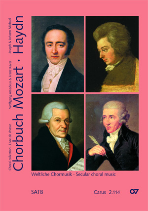 Choral collection Mozart / Haydn IV (secular works SATB) - Sheet music | Carus-Verlag