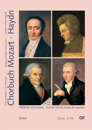 Chorbuch Mozart / Haydn V (weltliche Werke SSAA)
