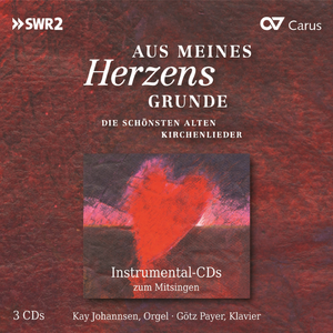 Aus meines Herzens Grunde. Instrumental-CDs zum Mitsingen Die schönsten alten Kirchenlieder Compact Disc, 3 CDs, CD-Box, Playback, Instrumental-CDs zum Mitsingen