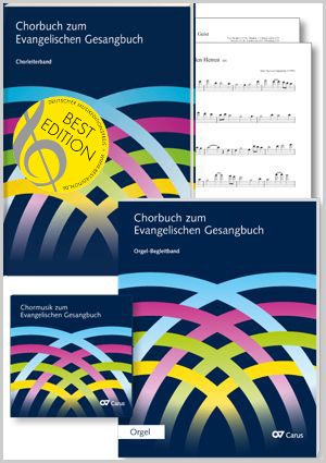 Chorbuch zum Evangelischen Gesangbuch - Sheet music | Carus-Verlag