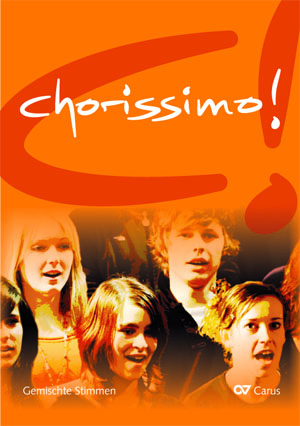 Thumbnail: chorissimo! orange. Schulchorbuch für gemischte Stimmen