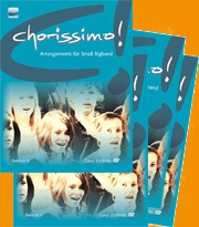 Chorissimo. Instrumentale Begleitsets für Small Bigband, Vol. 1 bis Vol. 4 Stimmenset, verschiedene Instrumente