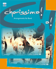 Chorissimo. Instrumentale Begleitsets für Band, Vol. 1 und Vol. 2 Stimmenset, verschiedene Instrumente