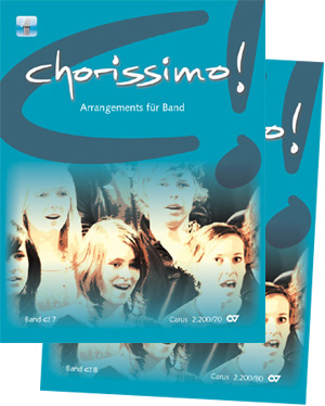 Chorissimo. Instrumentale Begleitsets für Band, Vol. 1 und Vol. 2 Stimmenset, verschiedene Instrumente