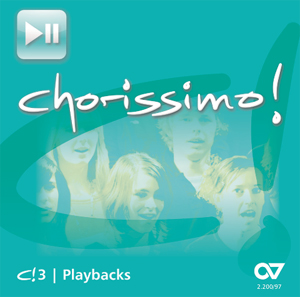 c!3 Chorissimo - Playbacks - CDs, Choir Coaches, Medien | Carus-Verlag