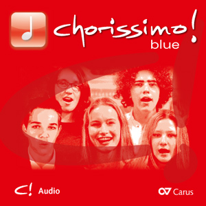 Thumbnail: chorissimo! blue. Schulchorbuch für gleiche Stimmen. Audios