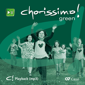 chorissimo! green. Playback-CD Compact Disc, Playbacks
