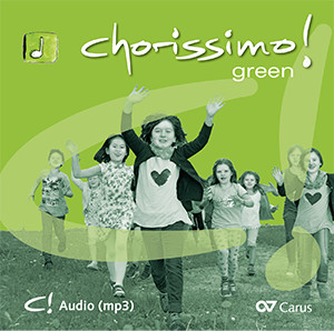 chorissimo! green. Audio-CD - CDs, Choir Coaches, Medien | Carus-Verlag