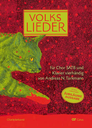 Thumbnail: Volkslieder für Chor SATB und Klavier vierhändig von Andreas N. Tarkmann