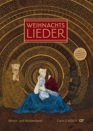 Thumbnail: Weihnachtslieder. Klavier- und Musizierband