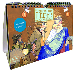 Weihnachtslieder für Kinder. Adventskalender