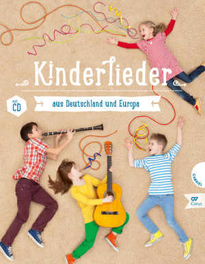 Thumbnail: Kinderlieder aus Deutschland und Europa. Liederbuch mit Mitsing-CD