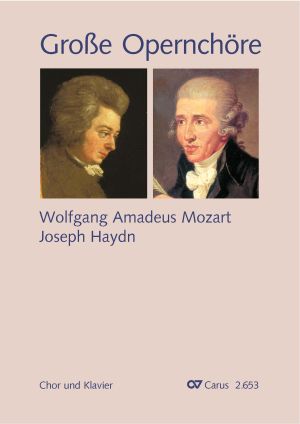 Große Opernchöre. Mozart  Haydn (Chor & Klavier)
