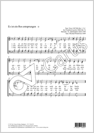 Thumbnail: Michael Praetorius: Es ist ein Ros entsprungen