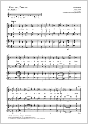 Thumbnail: Joseph Haydn: Libera me, Domine