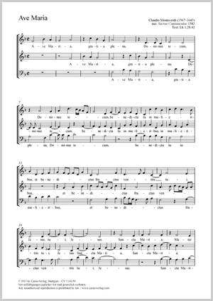 Thumbnail: Claudio Monteverdi: Ave Maria