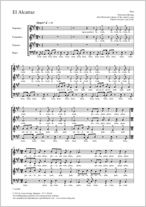 Luis Craff (arr.): El Alcatraz - Noten | Carus-Verlag