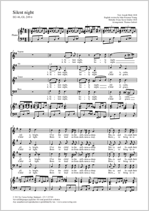 Thomas Gabriel: Silent night - Noten | Carus-Verlag