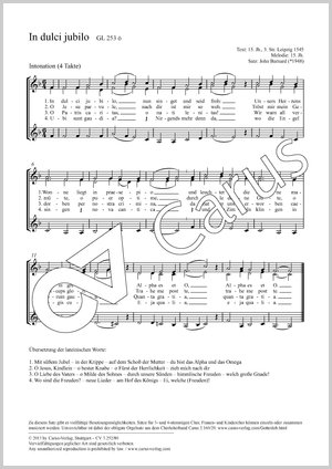Thumbnail: John Barnard: In dulci jubilo