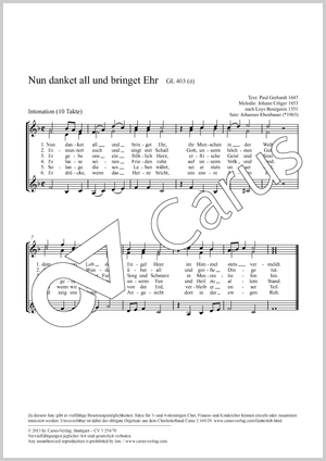 Thumbnail: Johannes Ebenbauer: Nun danket all und bringet Ehr