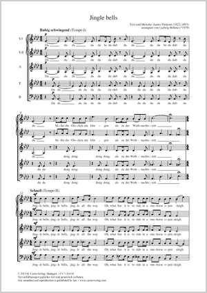 Thumbnail: Ludwig Böhme (arr.): Jingle bells