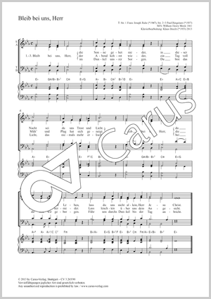 Thumbnail: William Henry Monk: Bleib bei uns, Herr