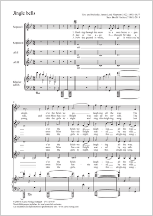 Thumbnail: Bobbi Fischer (arr.): Jingle bells
