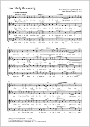 Thumbnail: Edward Elgar: How calmy the evening