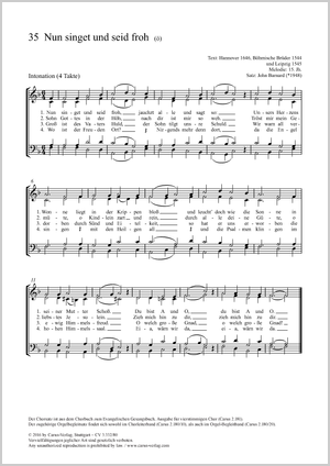 Thumbnail: John Barnard: Nun singet und seid froh / In dulci jubilo