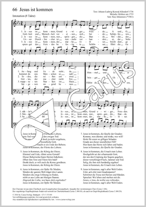 Thumbnail: Kay Johannsen (arr.): Jesus ist kommen