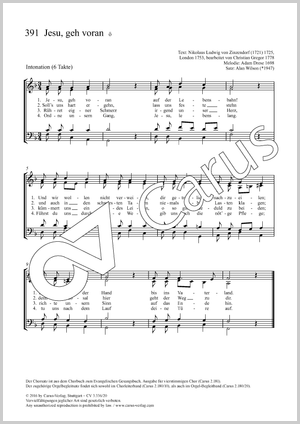 Thumbnail: Alan Wilson (arr.): Jesu, geh voran