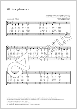 Thumbnail: Alan Wilson (arr.): Jesu, geh voran